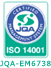 ISO 14001 JQA-EM6738