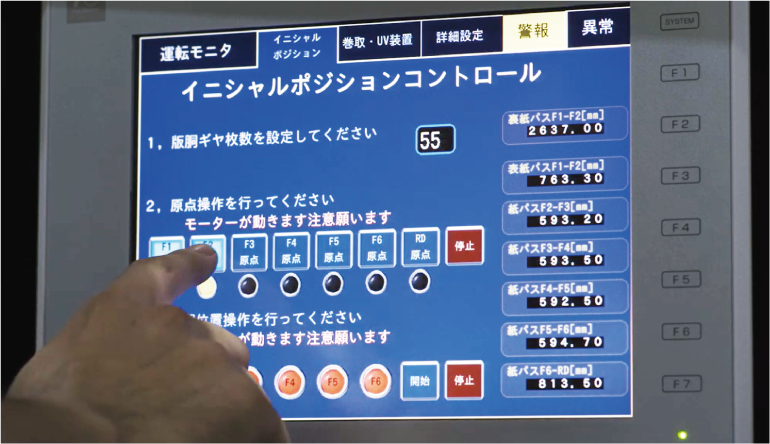 Initial Position Control（イニシャルポジションコントロール：初期位置制御）